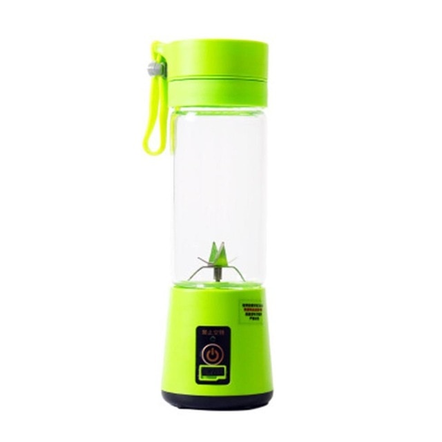 380ml Portable Mini Electric Fruit Juicer Handheld Smoothie Maker Blender Stirring USB Rechargeable Juice Cup Water